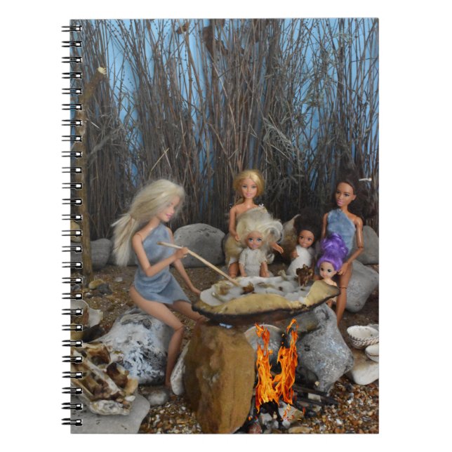 Cuaderno Hora de comer en el Jurásico. (Frente)