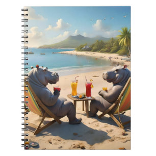 Cuaderno Hora de Hipopotamo: Cócteles y Buenos Momentos en