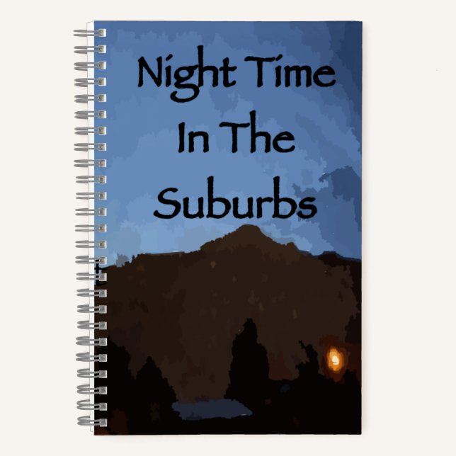 Cuaderno Hora De La Noche En El Boletín De Bullet De Los Su (Anverso)