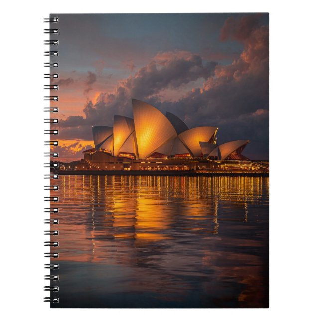 Cuaderno Hora de oro en la ópera de Sydney (Frente)