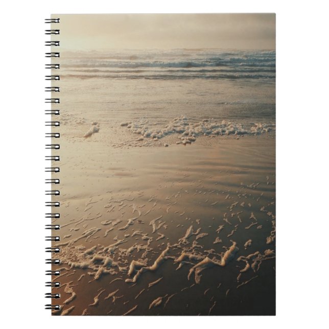 Cuaderno Hora De Oro En La Playa De Cannon (Frente)