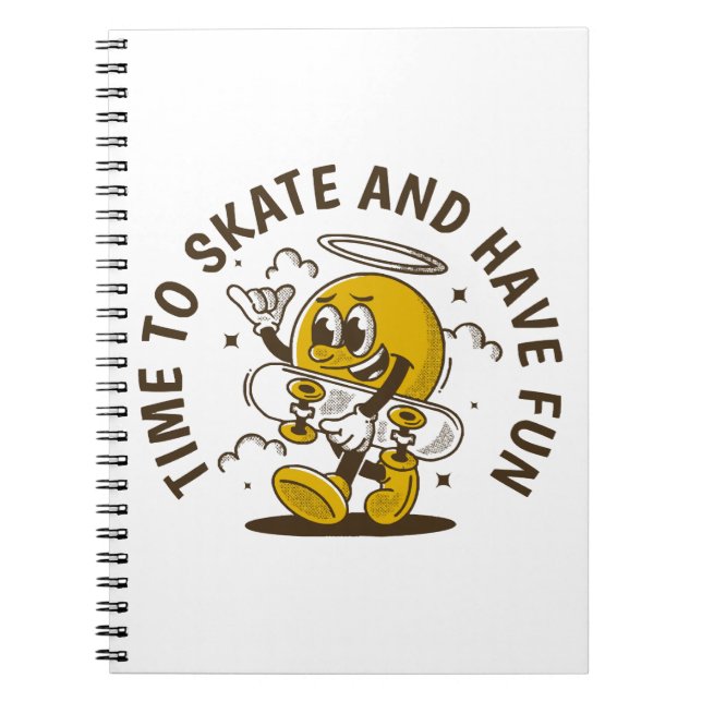 Cuaderno Hora de patinar (Frente)