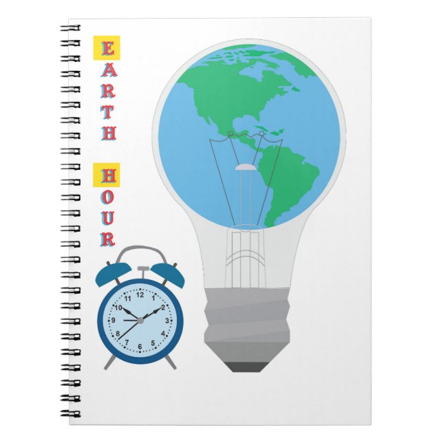 Cuaderno Hora del Planeta (Frente)