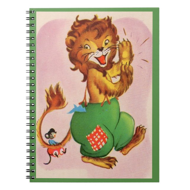 Cuaderno Horace el león y su amigo (Frente)