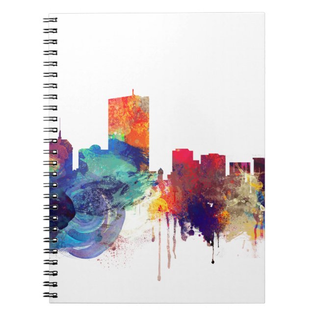Cuaderno Horizonte de la acuarela de Boston (Frente)
