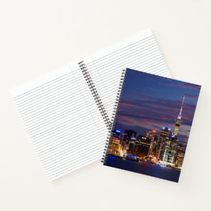 Cuaderno Horizonte de la ciudad de Auckland
