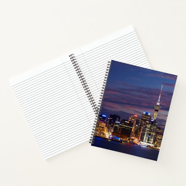 Cuaderno Horizonte de la ciudad de Auckland (Interior)
