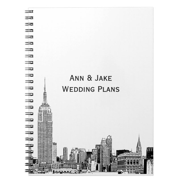 Cuaderno Horizonte de NYC Grabado 01 (Frente)