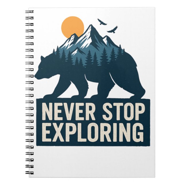 Cuaderno Horizontes salvajes (Frente)