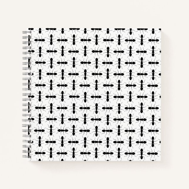 Cuaderno Hormigas de insecto moderno (Anverso)