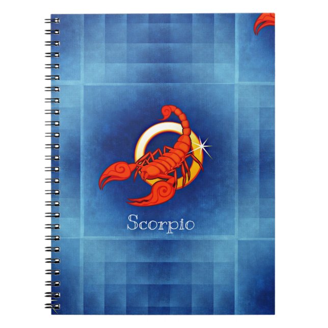 Cuaderno horoscopio escorpio (Frente)