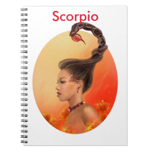 Cuaderno Horoscopio Zodiac - Fantasía Escorpio