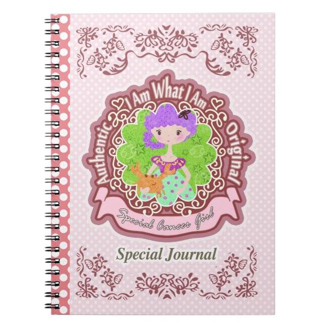 Cuaderno Horóscopo de cáncer (Frente)