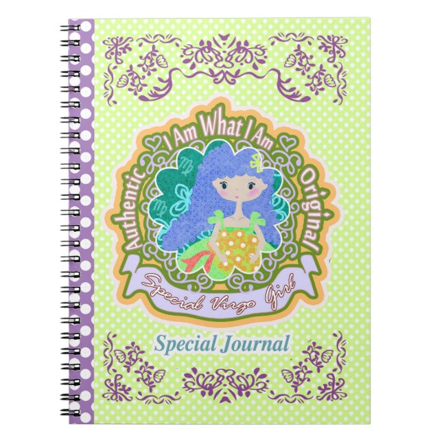 Cuaderno Horóscopo de Virgo (Frente)