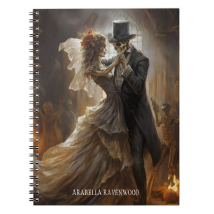 Cuaderno Horror de Halloween de Novia Gótica