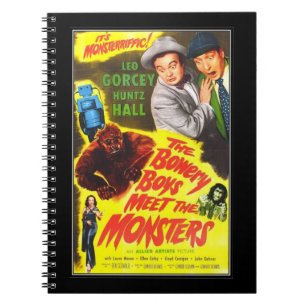 Cuaderno Horror de la película del vintage -