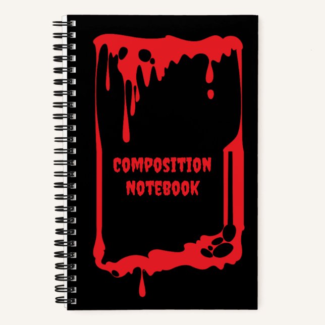 Cuaderno Horror espeluznante (Anverso)