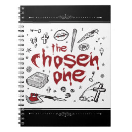 Cuaderno Horror TV Vampire Slayer Tema Escribir