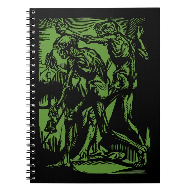 Cuaderno Horrores Desenterrados de Mineros Muertos para Hal (Frente)