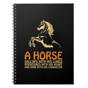 Cuaderno Horse Art A Horse Gallops