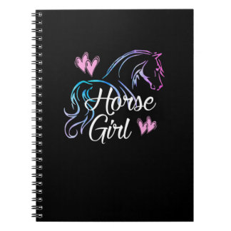 Cuaderno HORSE CHICA Amo jinete jinete jinete jinete