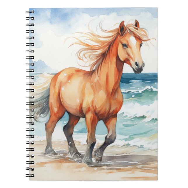 Cuaderno Horse on Beach (Frente)