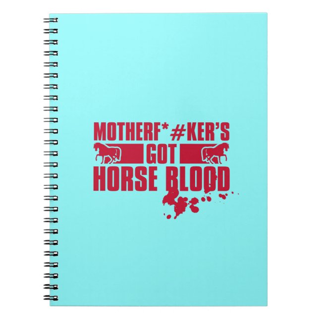 Cuaderno Horseblood (Frente)