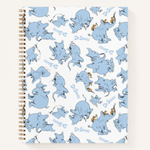 Cuaderno Horton escucha a Quién Mono Patrón