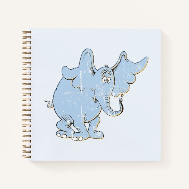 Cuaderno Horton Hears A Who | Horton Afligido (Anverso)