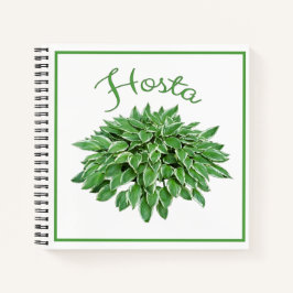 Cuaderno Hosta Design Square Spiral Notebook