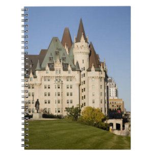 Cuaderno Hotel Chateau Laurier en Ottawa, Ontario, Canadá