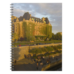 Cuaderno Hotel Empress y paseo marítimo del Inner Harbour,