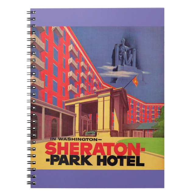 Cuaderno Hotel Sheraton Park - Washington, DC y (Frente)