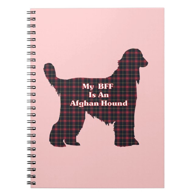 Cuaderno Hound afgano (Frente)