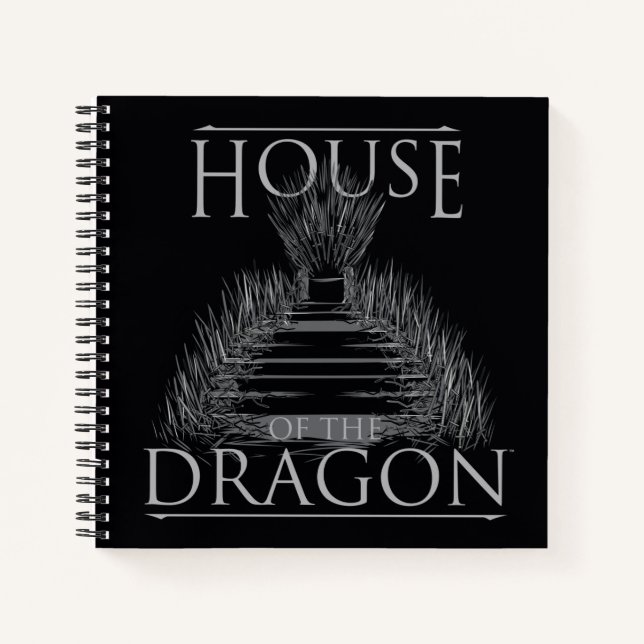 Cuaderno HOUSE OF THE DRAGON | Iron Throne Graphic (Anverso)
