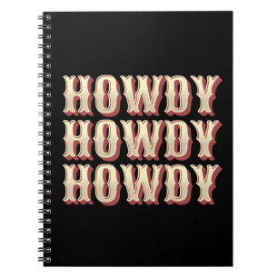 Cuaderno Howdy Howdy