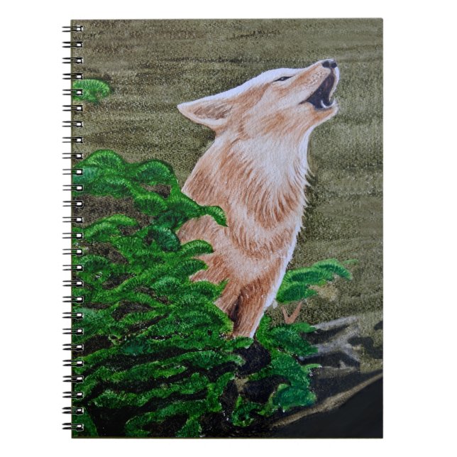Cuaderno Howling Coyote (Frente)