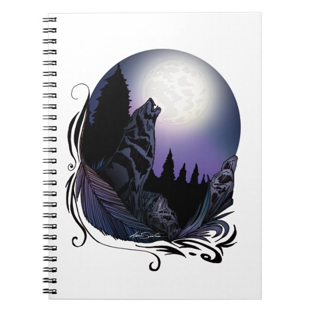 Cuaderno Howling Wolf (Frente)