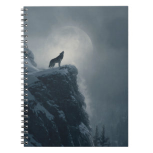 Cuaderno Howling Wolf Moonlight