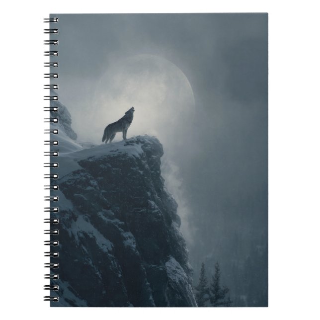 Cuaderno Howling Wolf Moonlight (Frente)