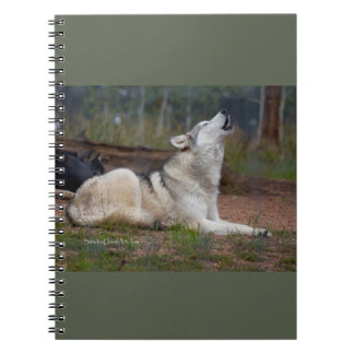 Cuaderno Howling Wolf Notebook