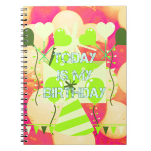 Cuaderno Hoy es mi cumpleaños