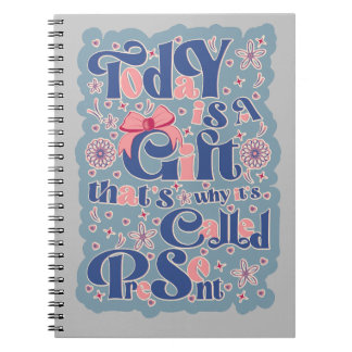 Cuaderno Hoy es una cita de don_ typography_positivo