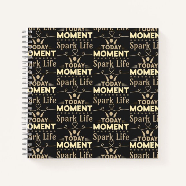Cuaderno Hoy, momento, vida de chispa (Anverso)
