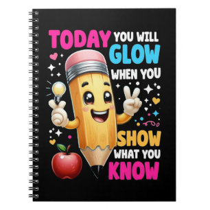 Cuaderno Hoy Se Brillará Cuando Muestre Lo Que Sabe