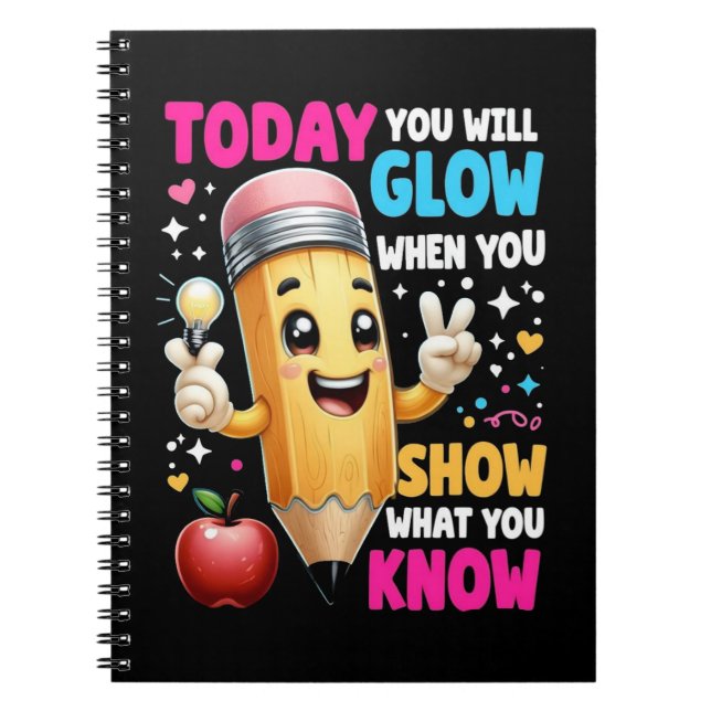 Cuaderno Hoy Se Brillará Cuando Muestre Lo Que Sabe (Frente)