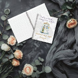 Cuaderno Hoy Una Novia, Una Novia Fantasma, El Mejor Regalo<br><div class="desc">Celebra tu amistad y el viaje especial de tu amigo con nuestro Bride Ghost Notebook . Este encantador cuaderno incluye la sincera frase "Hoy una novia, mañana una esposa, para siempre mi mejor amiga", junto con nuestra caprichosa novia fantasma sosteniendo una botella de champán y un vaso de flauta. Es...</div>