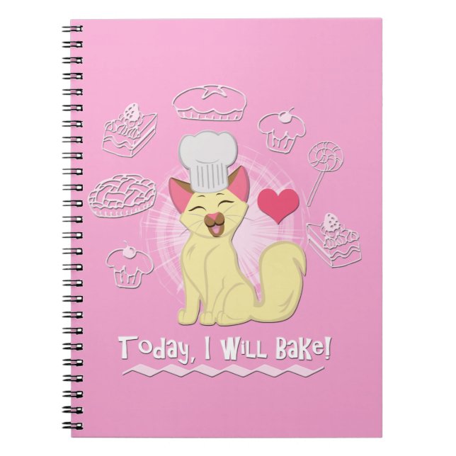 Cuaderno ¡Hoy Voy A Bake! (Frente)