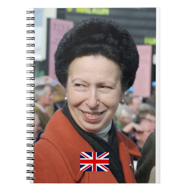 Cuaderno HRH Anne The Princess Royal (Frente)