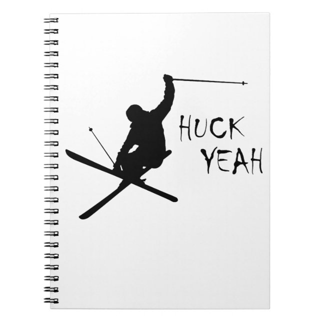Cuaderno Huck Yeah (Esquí) (Frente)